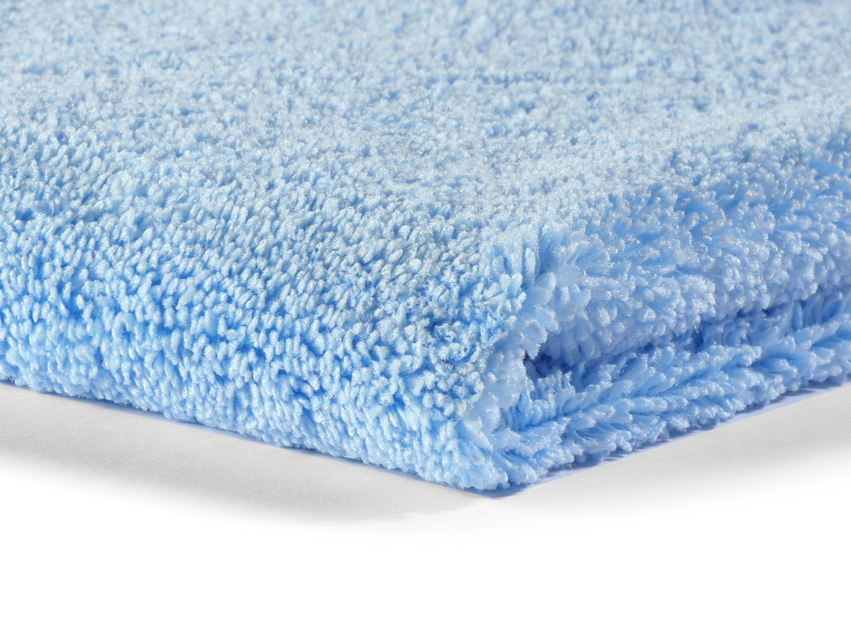 verpuro Reinigungstuch Superplüsch Randlos Blau