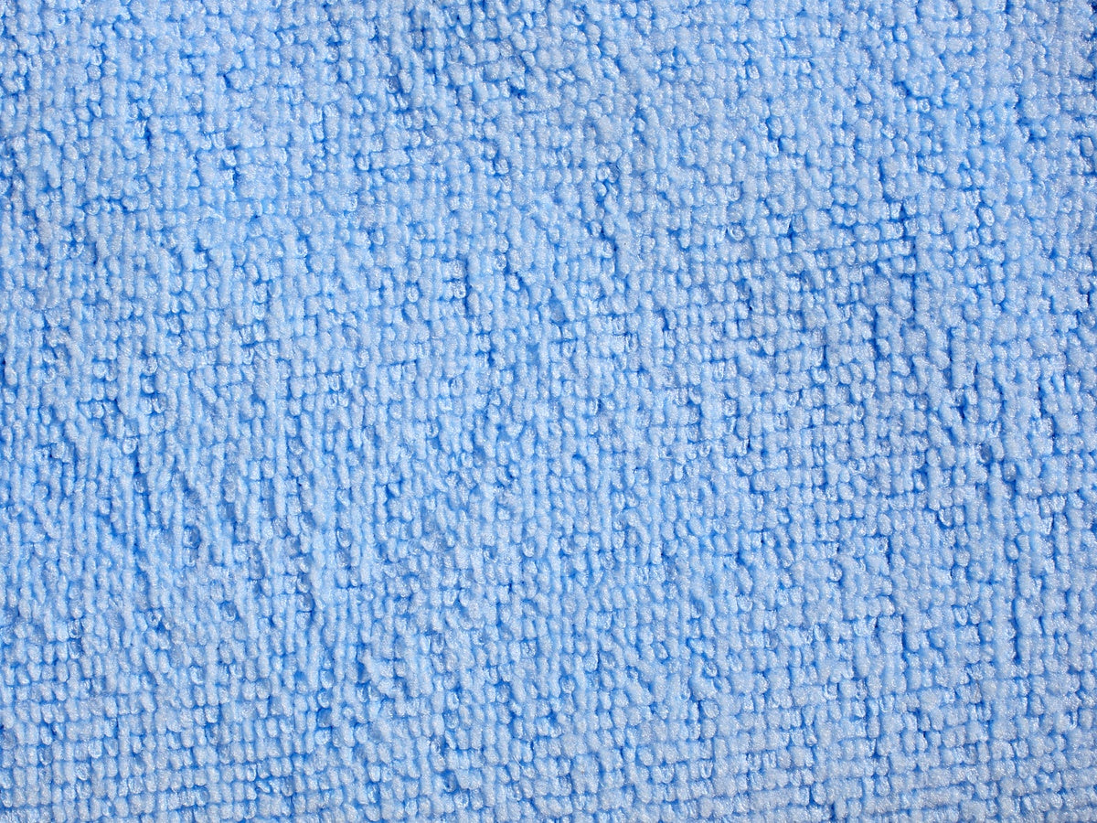 verpuro Reinigungstuch Superplüsch Randlos Blau