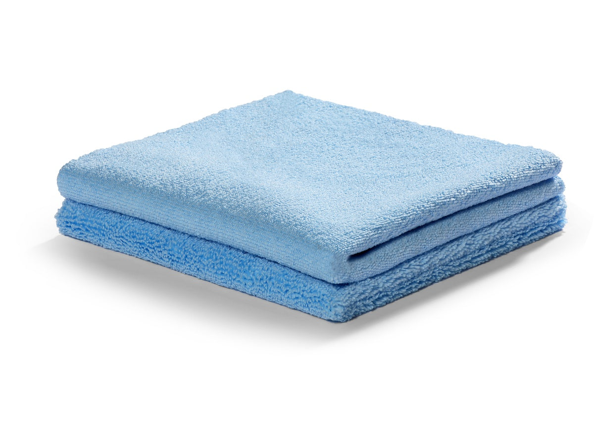 verpuro Reinigungstuch Superplüsch Randlos Blau