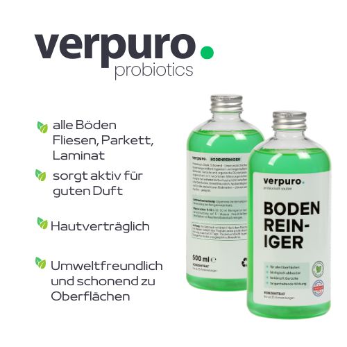 verpuro® probiotischer Bodenreiniger - Konzentrat 500 ml