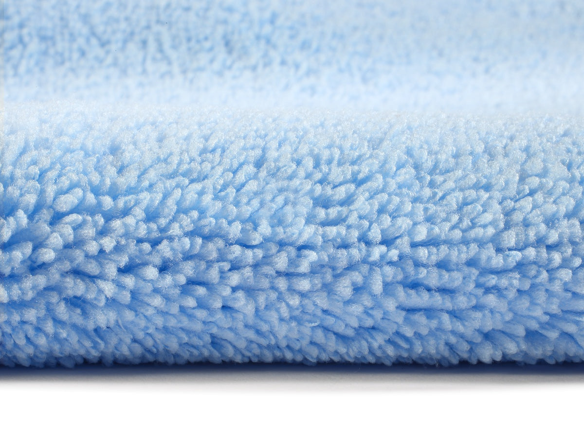 verpuro Reinigungstuch Superplüsch Randlos Blau