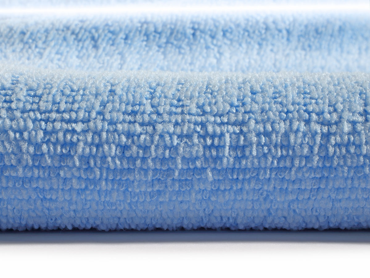 verpuro Reinigungstuch Superplüsch Randlos Blau